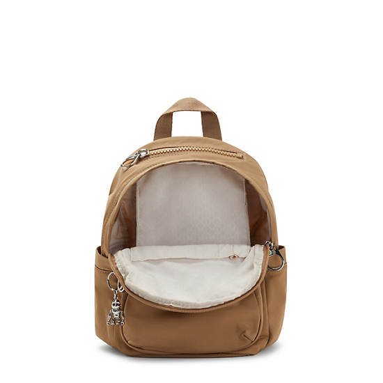 Kipling Delia Mini Sırt Çantaları Kahverengi | TR 1649DF